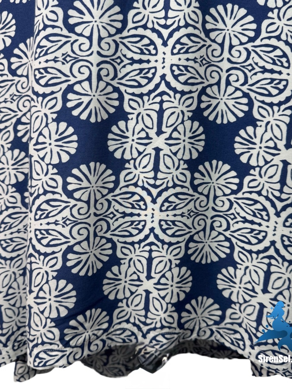 1287 Vineyard Vines Halter Dress – 2 – Blue White - Picture 4 of 13